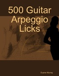 Cover: 500 Guitar Arpeggio Licks - Lulu.com