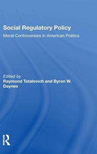 Enlarge image Cover: Social Regulatory Policy - Routledge