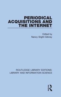 Abbildung von: Periodical Acquisitions and the Internet - Routledge