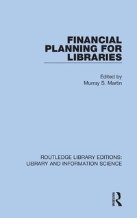 Abbildung von: Financial Planning for Libraries - Routledge