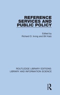 Cover: Reference Services and Public Policy - Routledge