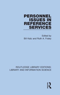 Abbildung von: Personnel Issues in Reference Services - Routledge