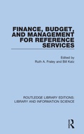 Cover: Finance, Budget, and Management for Reference Services - Routledge