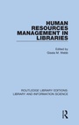 Cover: Human Resources Management in Libraries - Routledge