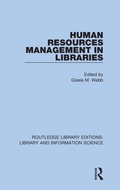Cover: Human Resources Management in Libraries - Routledge