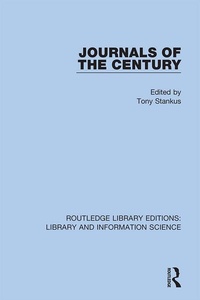 Abbildung von: Journals of the Century - Routledge
