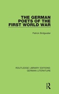 Cover: The German Poets of the First World War - Routledge