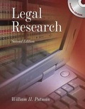Cover: Legal Research (Book Only) - Cengage Learning, Inc