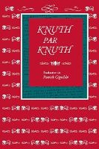 Enlarge image Cover: Knuth par Knuth - Centre for the Study of Language & Information