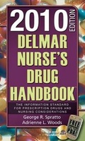 Cover: Delmar Nurse's Drug Handbook 2010 Edition (Book Only) - Cengage Learning, Inc