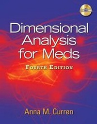 Enlarge image Cover: Dimensional Analysis for Meds (Book Only) - Cengage Learning, Inc