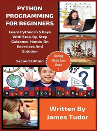 Enlarge image Cover: Python Programming For Beginners - Millennium Publishing Ltd