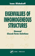 Cover: Eigenvalues of Inhomogeneous Structures - CRC Press