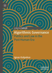 Enlarge image Cover: Algorithmic Governance - Palgrave Pivot