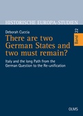 Cover: There are two German States and two must remain? - Georg Olms Verlag