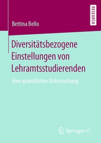 Bild: Diversitätsbezogene Einstellungen von Lehramtsstudierenden - Springer VS