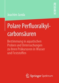 Abbildung von: Polare Perfluoralkylcarbonsäuren - Springer Spektrum