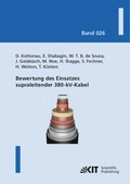 Cover: Bewertung des Einsatzes supraleitender 380-kV-Kabel - KIT Scientific Publishing