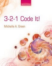 Enlarge image Cover: Green S 3-2-1 Code It! Workbook (Book Only) - Cengage Learning, Inc