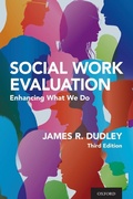 Cover: Social Work Evaluation - Oxford University Press Inc