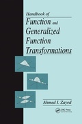 Cover: Handbook of Function and Generalized Function Transformations - CRC Press