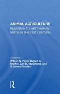 Cover: Animal Agriculture - CRC Press