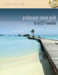 Enlarge image Cover: Professional Review Guide for the CCS-P Examination, 2010 Edition (Book Only) - Cengage Learning, Inc