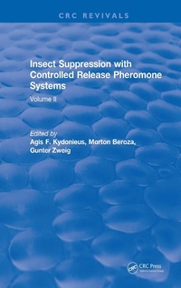 Abbildung von: Insect Suppression with Controlled Release Pheromone Systems - CRC Press