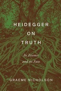 Cover: Heidegger on Truth - University of Toronto Press