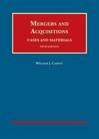 Abbildung von: Mergers and Acquisitions, Cases and Materials - West Academic Press