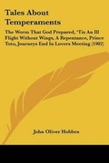 Cover: Tales About Temperaments - Kessinger Publishing
