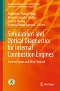 Cover: Simulations and Optical Diagnostics for Internal Combustion Engines - Springer