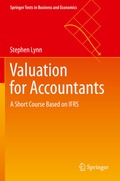 Cover: Valuation for Accountants - Springer