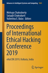 Enlarge image Cover: Proceedings of International Ethical Hacking Conference 2019 - Springer