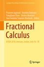 Cover: Fractional Calculus - Springer