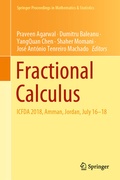 Cover: Fractional Calculus - Springer