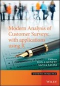 Cover: Modern Analysis of Customer Surveys with Applications using R - Wiley