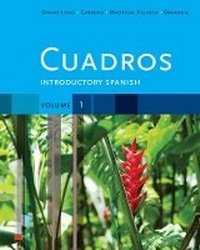 Enlarge image Cover: Cuadros Student Text, Volume 1 of 4 - Heinle