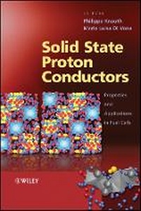 Enlarge image Cover: Solid State Proton Conductors - Properties and Applications in Fuel Cells - Wiley