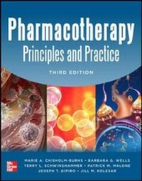 Enlarge image Cover: Pharmacotherapy Principles and Practice, Third Edition - McGraw-Hill Medical