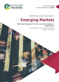Cover: MNEs from Russia and CIS - Emerald Publishing Limited