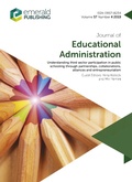 Cover: Understanding third sector participation in public schooling through partnerships, collaborations, alliances and entrepreneurialism - Emerald Publishing Limited