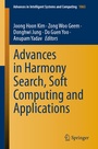 Cover: Advances in Harmony Search, Soft Computing and Applications - Springer
