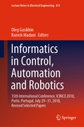 Cover: Informatics in Control, Automation and Robotics - Springer