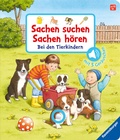 Cover: Sachen suchen, Sachen h&ouml;ren: Bei den Tierkindern - Ravensburger