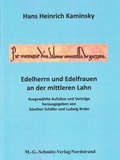 Cover: Edelherrn und Edelfrauen an der mittleren Lahn - Schmitz, Manfred G