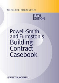 Enlarge image Cover: Building Contract Casebook - Wiley