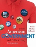 Cover: American Government and Politics Today - CENGAGE Learning Custom Publishing