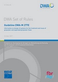 Abbildung von: Guideline DWA-M 277E Information on design of systems for the treatment and reuse of greywater and separated greywater flows - Deutsche Vereinigung für Wasserwirtschaft, Abwasser und Abfall