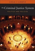 Cover: The Criminal Justice System - Wadsworth Publishing Co Inc